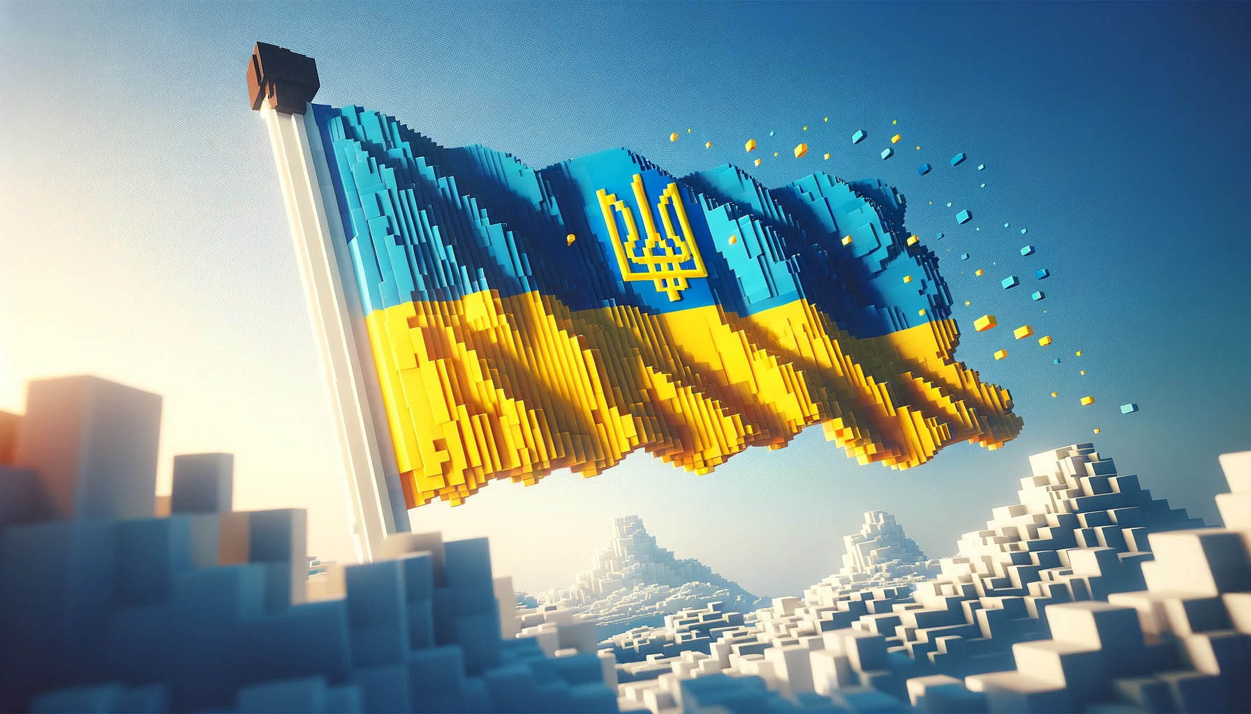 Minesalt: Віртуальні шахти Соледару від UNITED24 у стилі Minecraft на підтримку відбудови України