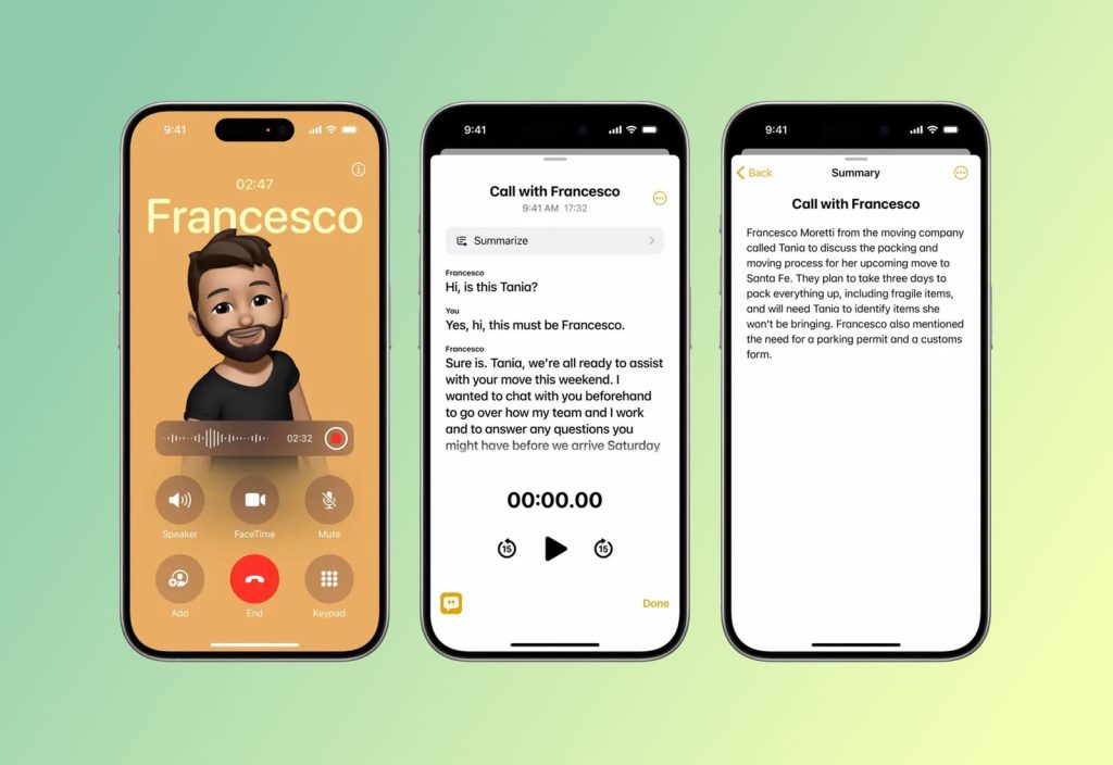 В iOS 18 з'явиться довгоочікувана можливість запису та транскрипції дзвінків