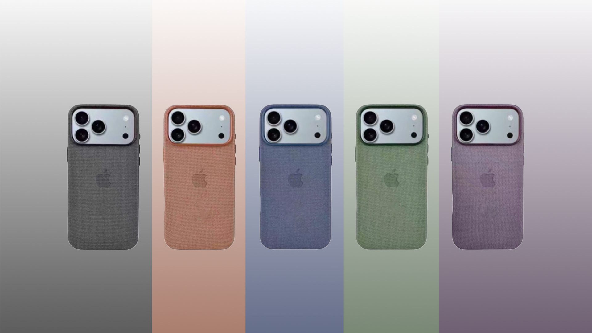 Apple готує нові чохли TechWoven для iPhone 17: кінець ери FineWoven