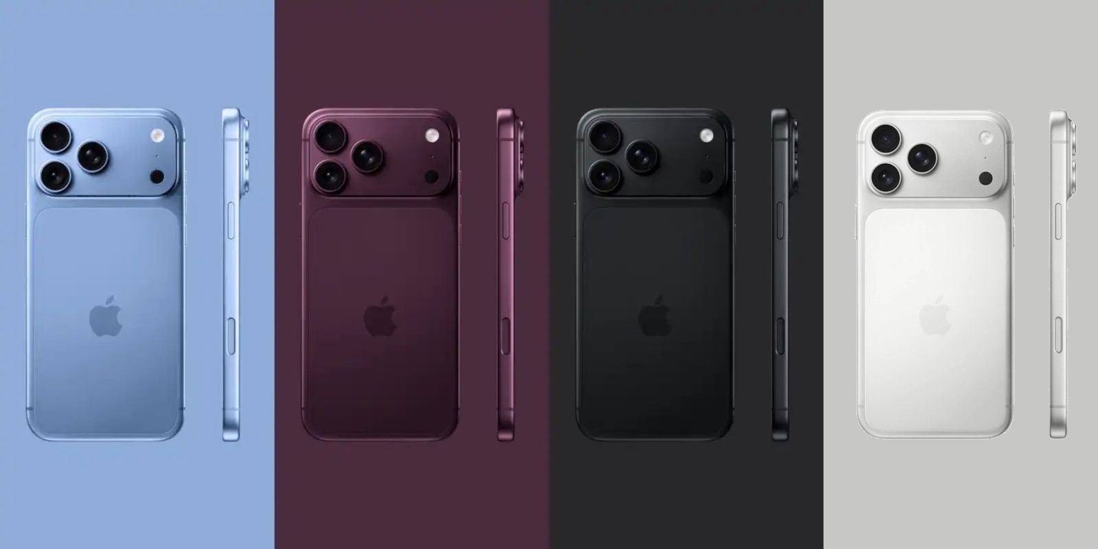 Dark Cherry може стати хітом: усі кольори iPhone 18 Pro показали до презентації